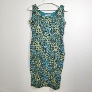 Peruvian Connection Jakarta Green Dress, L